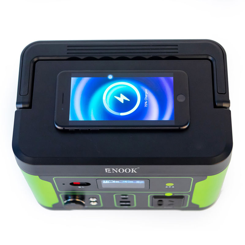 Station d'alimentation solaire extérieure d'urgence portable de 500 W type de batterie LFP