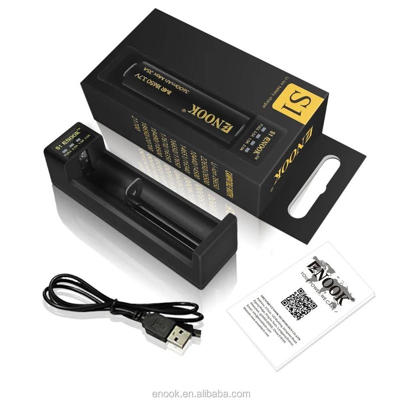 Chargeur de batteries Li-ion à courant continu 4,2 V Chargeur multi-électronique intelligent avec courant 2A 1A 0,5A