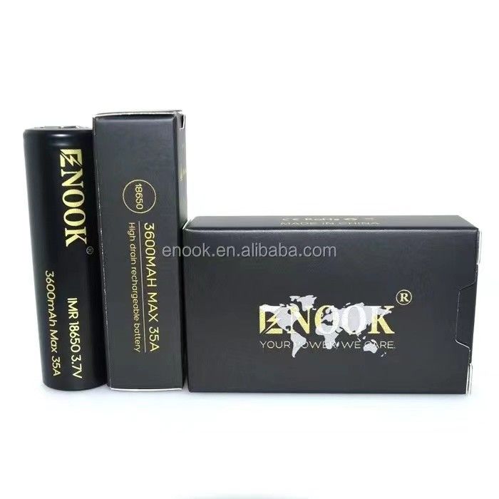 MAX 35A Cellule de batterie au lithium-ion 3,7 V 3600 mAh 18650 Pour lampe de poche