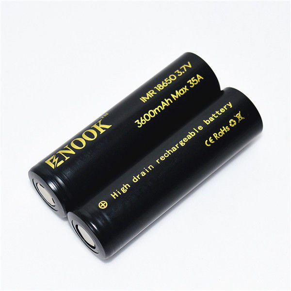 MAX 35A Cellule de batterie au lithium-ion 3,7 V 3600 mAh 18650 Pour lampe de poche