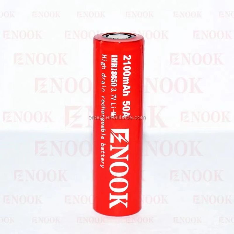 Portable 18650 Batterie Li-Ion à haut débit 2100mAh 3.7V Max 50A avec plateau