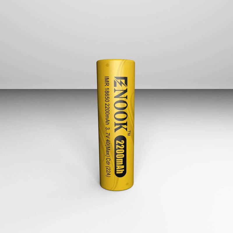 Doublepow Prix en gros 18650 3,7V 2200mah batterie rechargeable 40A 3,7V mod 18650 batterie jaune au lithium-ion