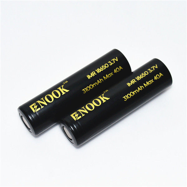 Enook 100% batterie d'origine 18650 3.7V 3100mah 40A batterie au lithium pleine capacité pour vélo électrique en stock