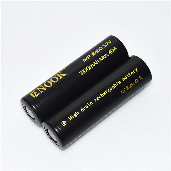 Enook 100% batterie d'origine 18650 3.7V 3100mah 40A batterie au lithium pleine capacité pour vélo électrique en stock
