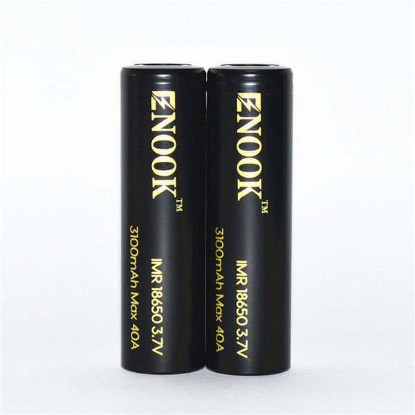 Enook 100% batterie d'origine 18650 3.7V 3100mah 40A batterie au lithium pleine capacité pour vélo électrique en stock