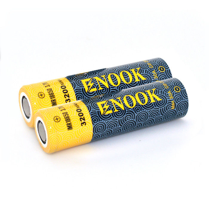 18650 Cellule de batterie au lithium-ion 3200mAh 3,7V Décharge élevée Pour ordinateur portable