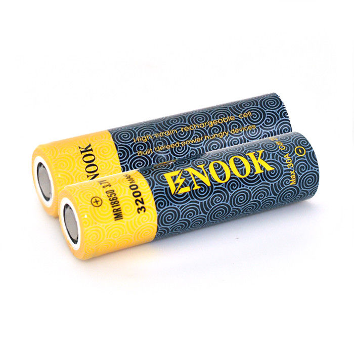 18650 Cellule de batterie au lithium-ion 3200mAh 3,7V Décharge élevée Pour ordinateur portable