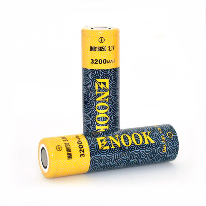 18650 Cellule de batterie au lithium-ion 3200mAh 3,7V Décharge élevée Pour ordinateur portable