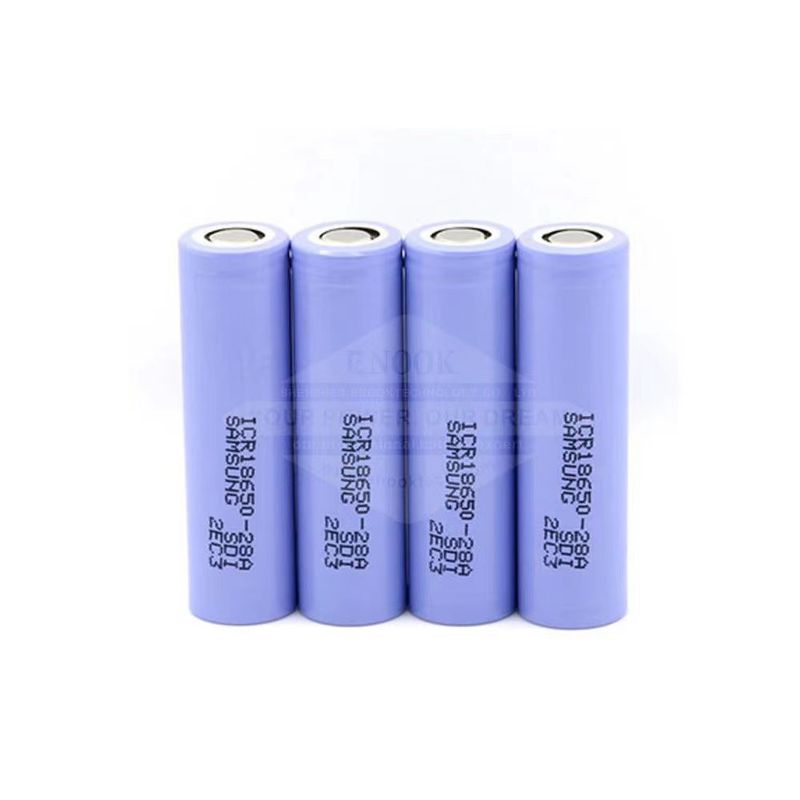Batterie rechargeable 3,7 V 18650 Li-ion 2800mAh Batterie lithium-ion haute puissance