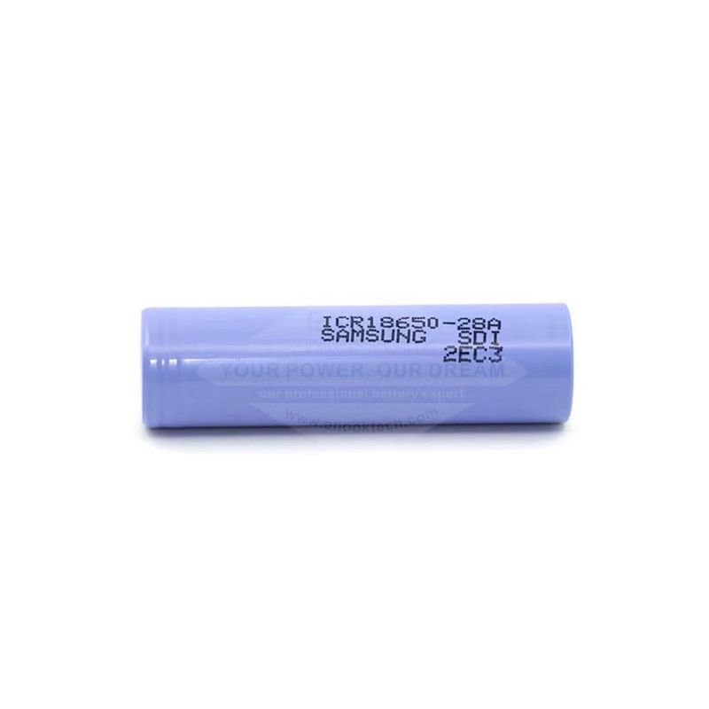 Batterie rechargeable 3,7 V 18650 Li-ion 2800mAh Batterie lithium-ion haute puissance