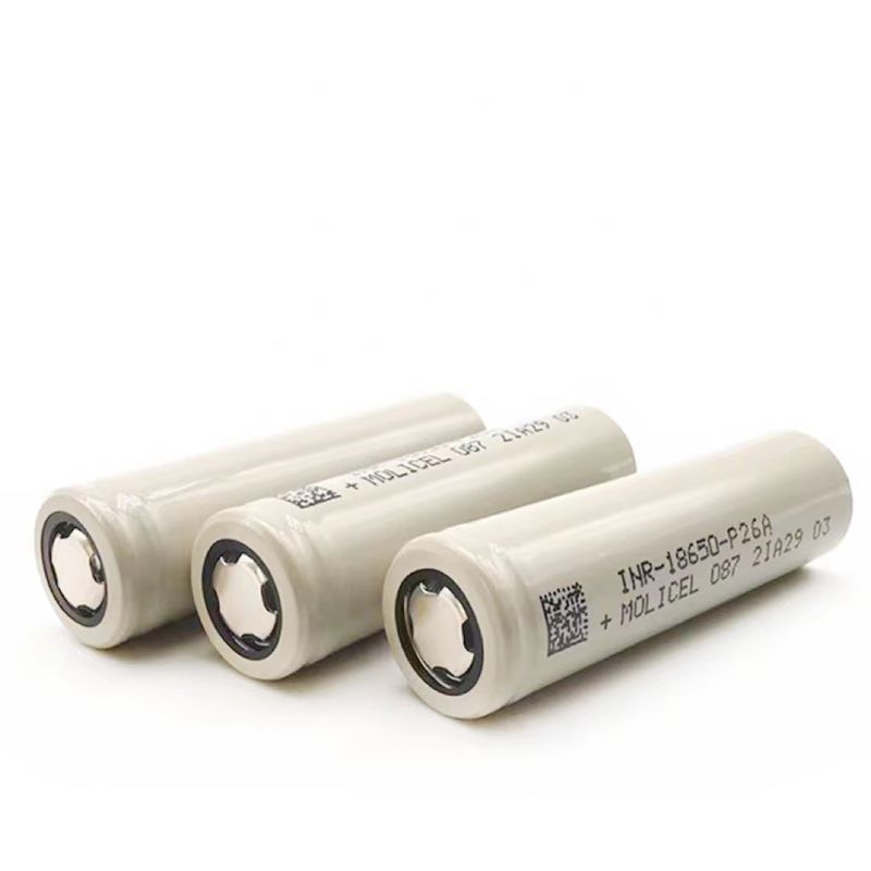 Vente en gros de cellules haute performance 3,7 V I molécule 3,7 V 2600 mAh 18650 P26A batterie rechargeable pour appareils électroniques de consommation