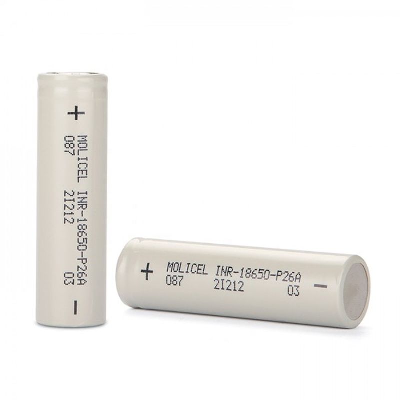 Vente en gros de cellules haute performance 3,7 V I molécule 3,7 V 2600 mAh 18650 P26A batterie rechargeable pour appareils électroniques de consommation