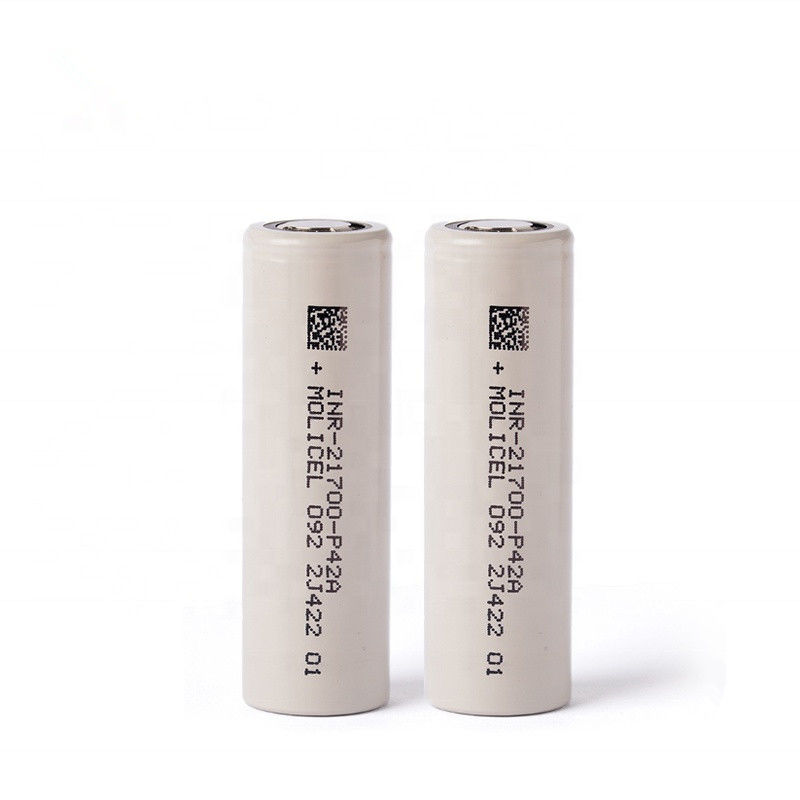 Molicel P42A batterie au lithium-ion Cellule 4200mAh 45A 3,7V 21700 batterie au lithium-ion