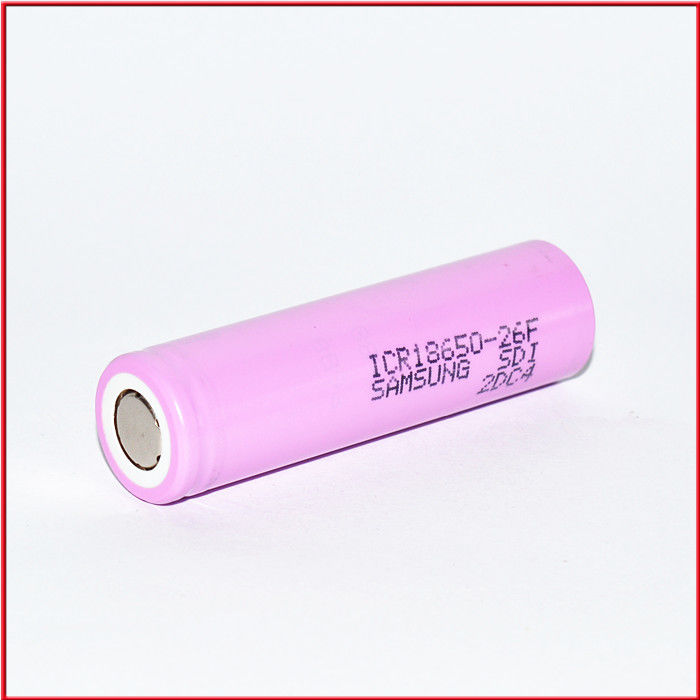 SAM ICR18650 26F 2600mAh 26JM 26J 26H 3.6V 18650 2600mAh batterie au lithium à 510 fils