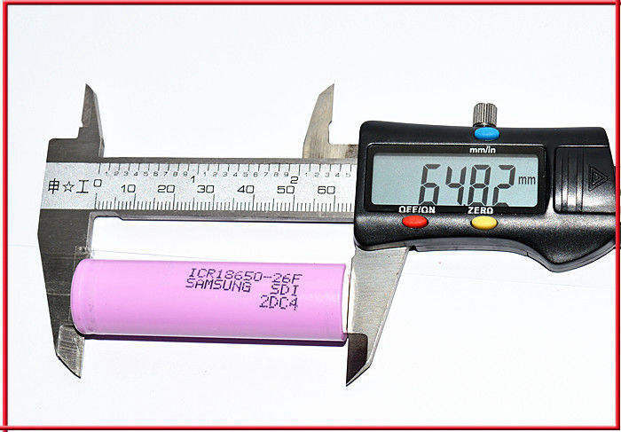SAM ICR18650 26F 2600mAh 26JM 26J 26H 3.6V 18650 2600mAh batterie au lithium à 510 fils