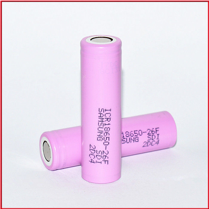 SAM ICR18650 26F 2600mAh 26JM 26J 26H 3.6V 18650 2600mAh batterie au lithium à 510 fils