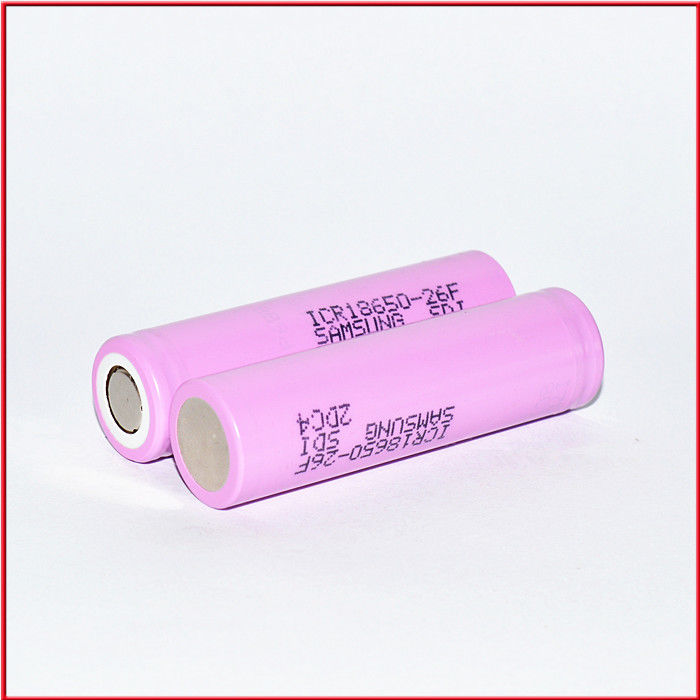 SAM ICR18650 26F 2600mAh 26JM 26J 26H 3.6V 18650 2600mAh batterie au lithium à 510 fils