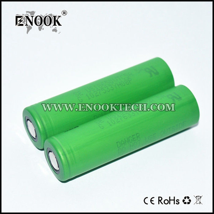 Spécifications de la batterie Vtc5 2600mAh en gros en batterie rechargeable ionique 3.7V 18650