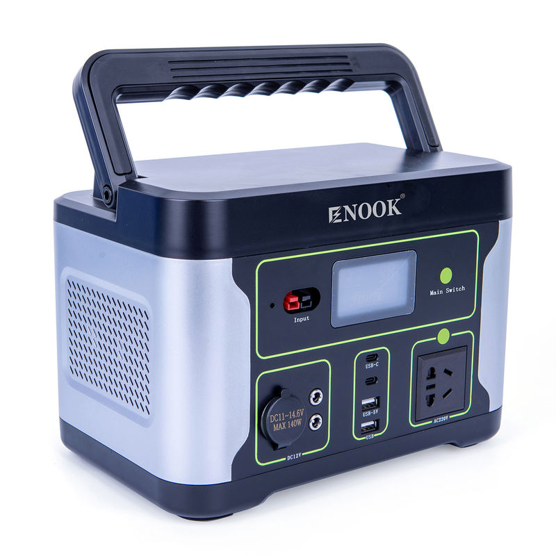 500W LiFePO4 Les centrales électriques portables à l'extérieur maison batterie de stockage d'énergie pour ordinateur portable