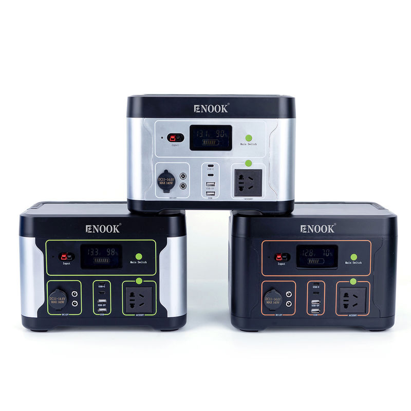500W LiFePO4 Les centrales électriques portables à l'extérieur maison batterie de stockage d'énergie pour ordinateur portable