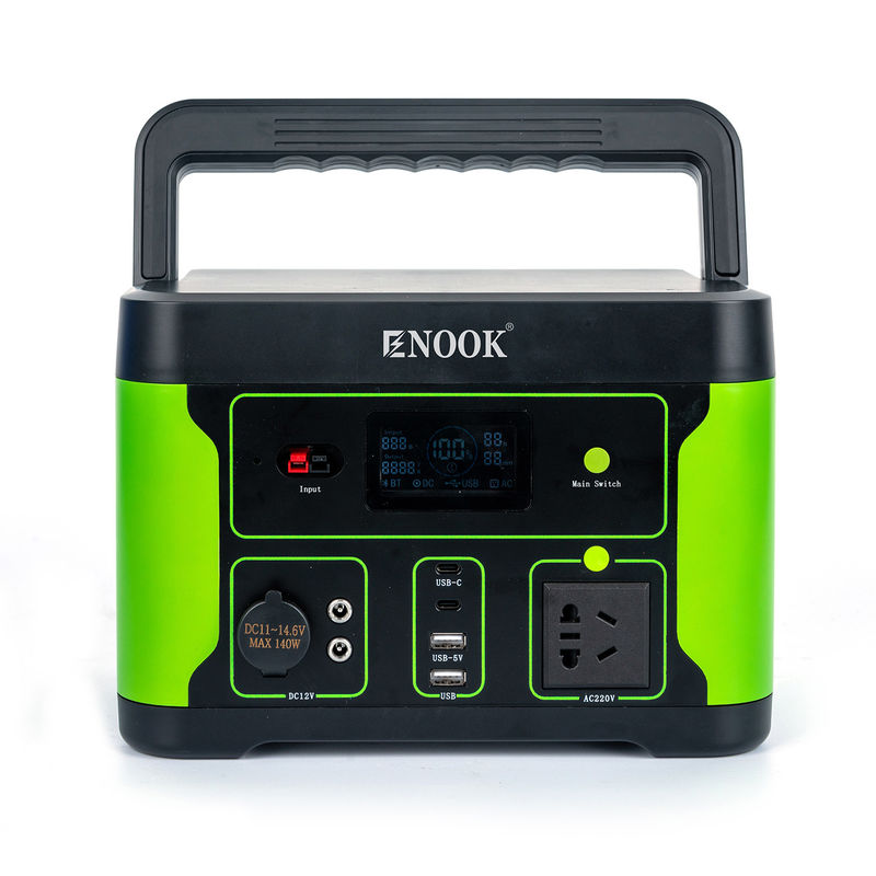Centrale de stockage d'énergie en extérieur Générateur solaire portable de 500W pour le camping