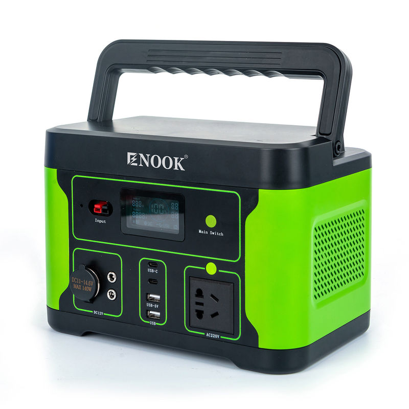 Centrale de stockage d'énergie en extérieur Générateur solaire portable de 500W pour le camping
