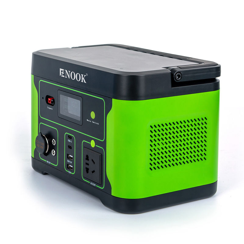 Centrale de stockage d'énergie en extérieur Générateur solaire portable de 500W pour le camping