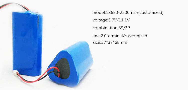 3S3P 18650 Batterie au lithium-ion 2200mah 3.7V 11.1V Pour outils électriques