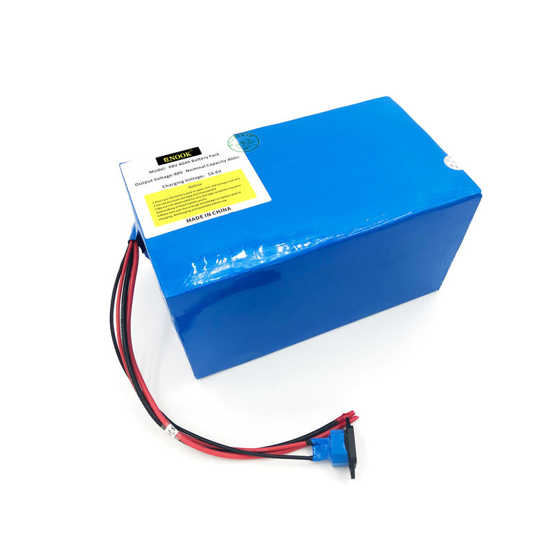 Type bleu 48V 40ah E scooter batterie au lithium-ion personnalisée pour véhicules électriques