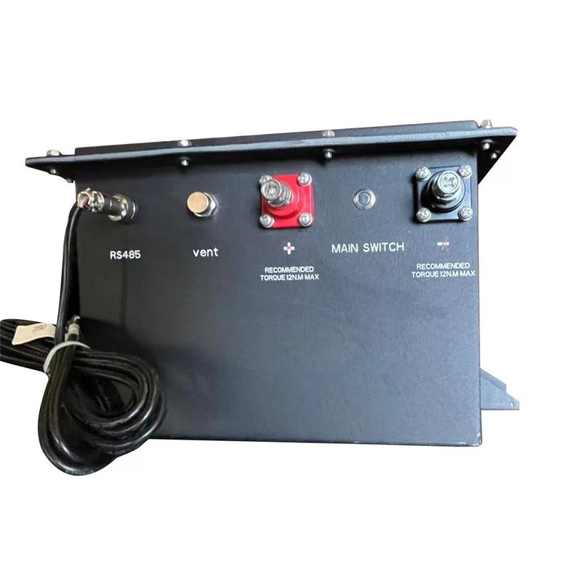 Batterie de recharge de chariot de golf 12.8v 24v 36v 48v 51.2v 72v 100AH Batterie au lithium-ion Lifepo4 avec logiciel intelligent BMS
