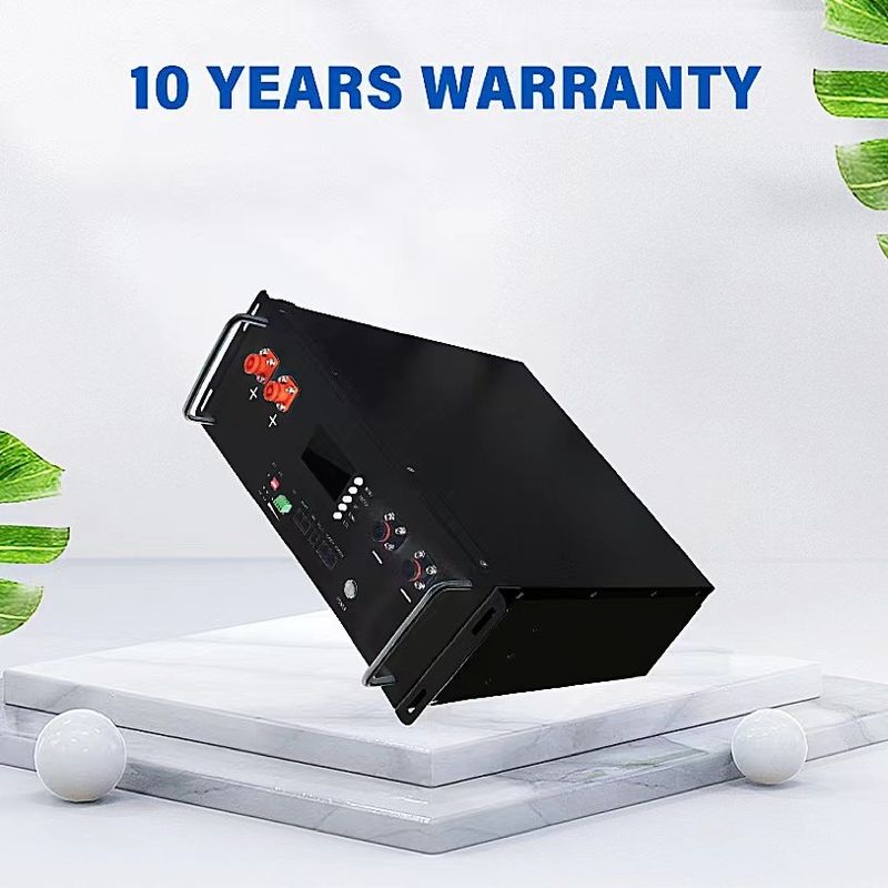 Smart BMS LiFePO4 10kwh 48V 200Ah serveur au lithium-ion solaire rack monté batterie pour système solaire
