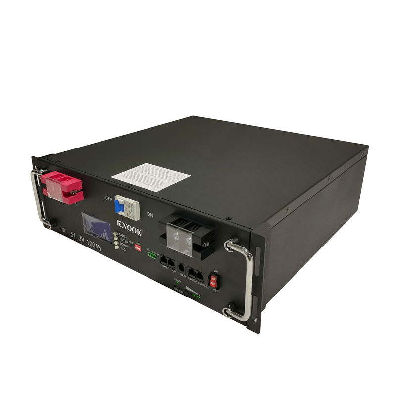 5 kW 10 kW 20 kW batterie montée sur le rack du serveur 48V Lifepo4 batterie pour système solaire