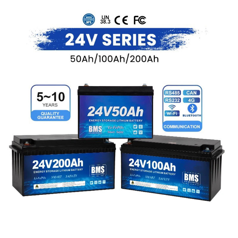 24V 60V batterie au lithium-ion avec courant de pointe 240A 3s et taille de la batterie 560x300x235mm