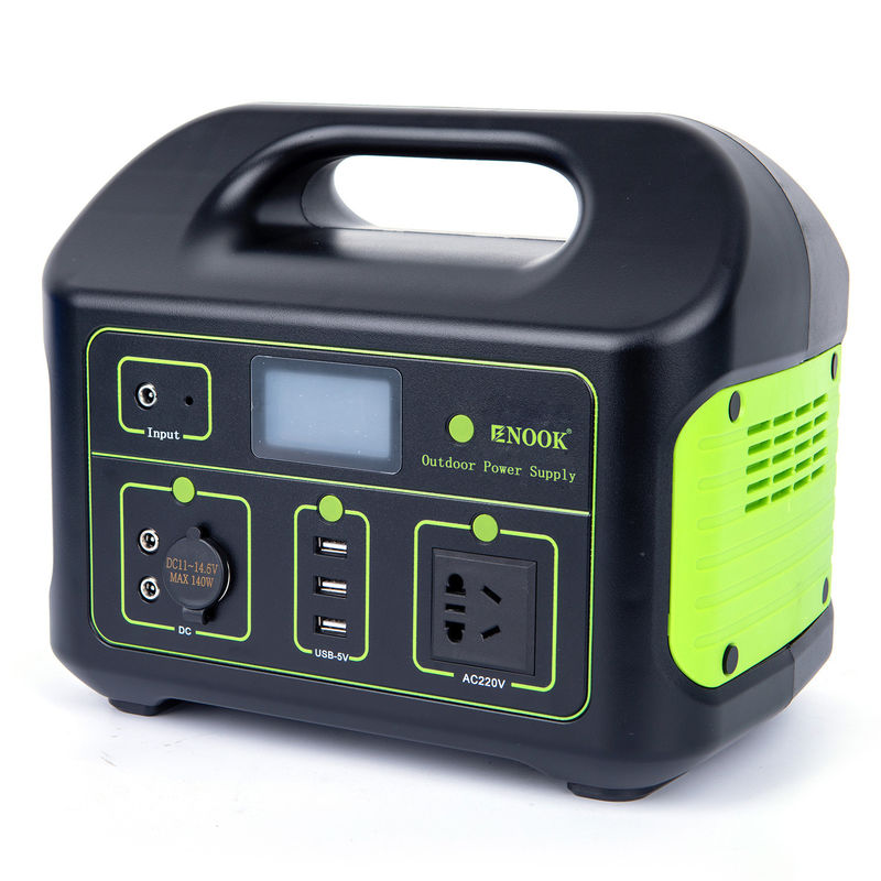 500Wh LiFePo4 batterie stockage d'énergie à domicile charge solaire centrale électrique portable 1000W