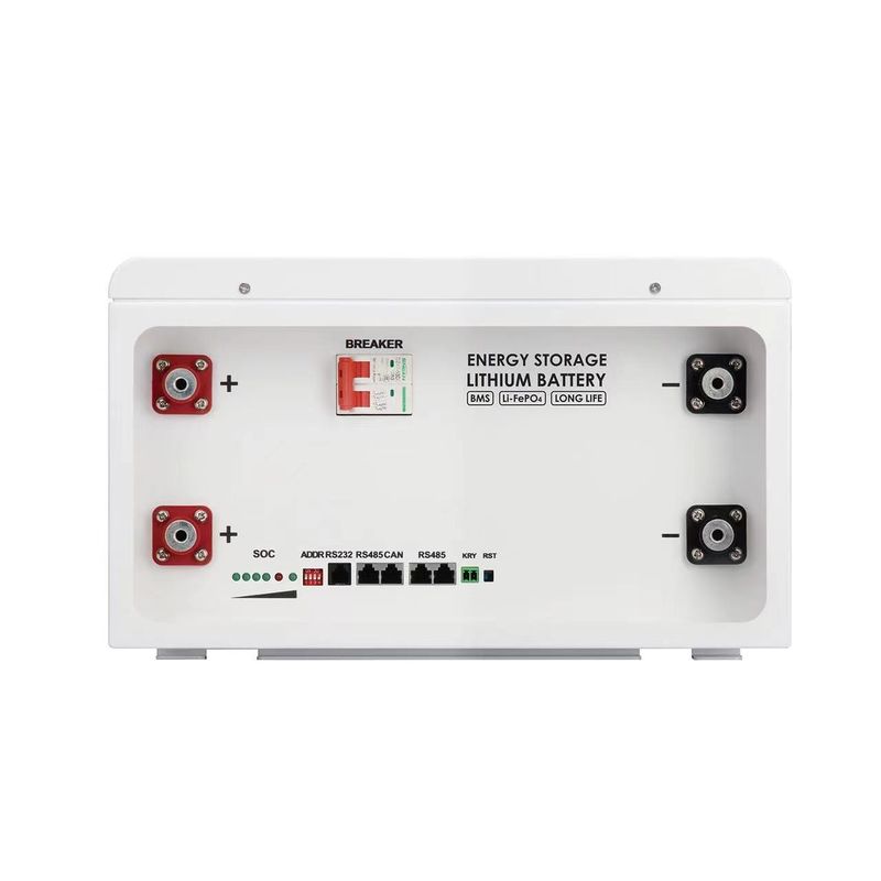 Accueil Powerwall Batterie solaire de stockage solaire Lithium 200Ah 10Kw 20Kw 50Kw 48V 51V 100Ah Lifepo4 batterie au lithium-ion