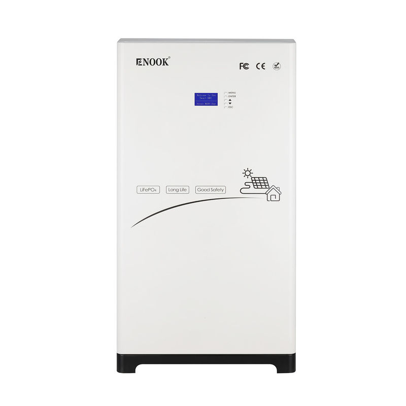 Système de stockage d'énergie solaire hybride 10 ~ 20 Kwh Puissance de sortie 15PCS Parallèle LifePO4 batterie au lithium