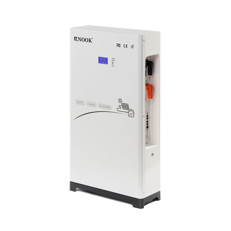 Système de stockage de l'énergie solaire à base de batterie au lithium LifePO4 51.2V Réseau hybride IP20 10 ~ 20 Kwh