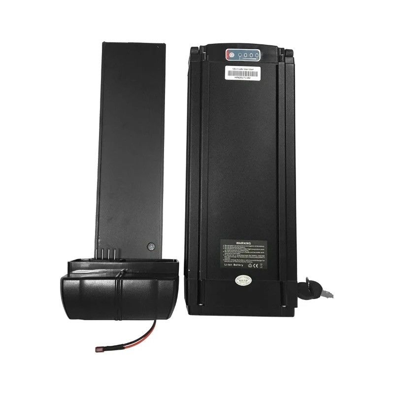 Pack de batterie pour vélo électrique à support arrière Charge batterie en alliage d'aluminium pour vélo électrique