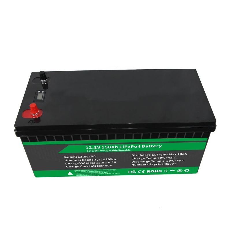 12V LiFePO4 batterie au lithium 200Ah batterie de stockage d'énergie