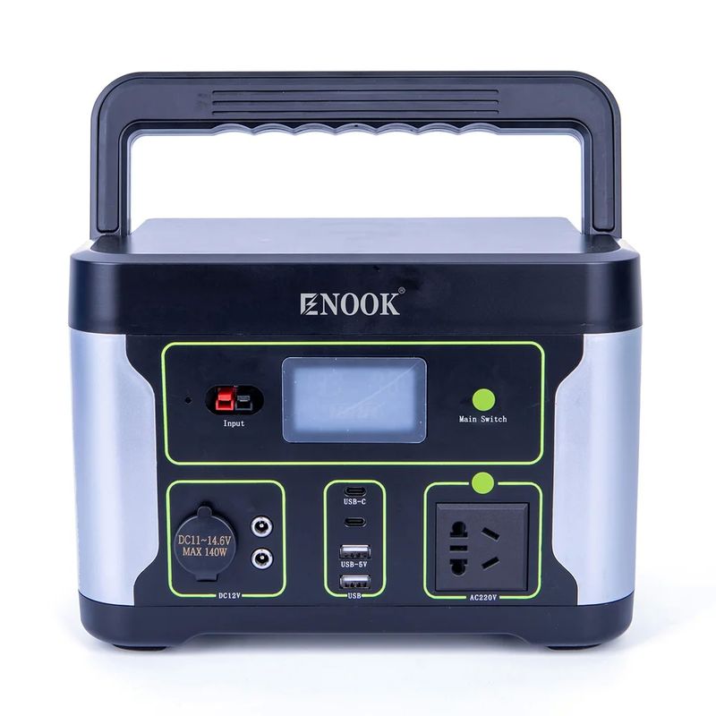 Générateur solaire de 500W Station électrique portable à recharge solaire hors réseau Pour le camping en plein air