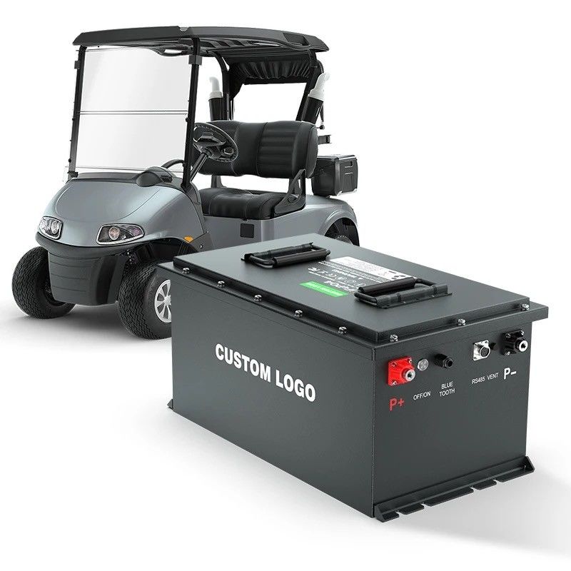 OEM/ODM Lifepo4 Batterie de voiture de golf Batterie 24V 36V 48V 72V 50Ah 100Ah 200Ah avec Smart BMS